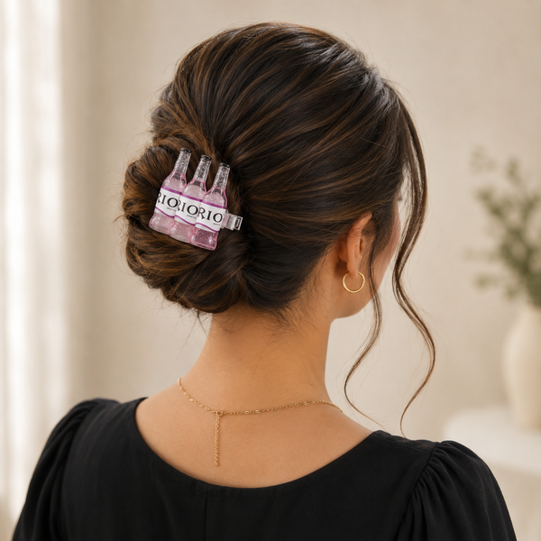 Pink Soda Hair Clip