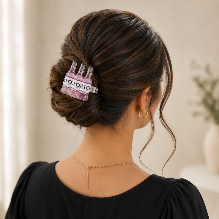 Pink Soda Hair Clip