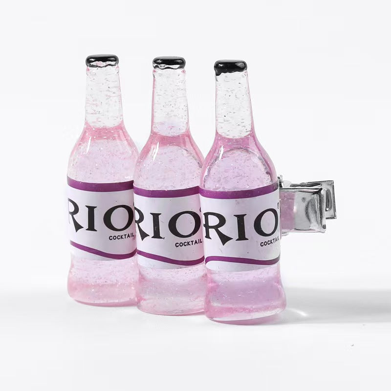 Pink Soda Hair Clip