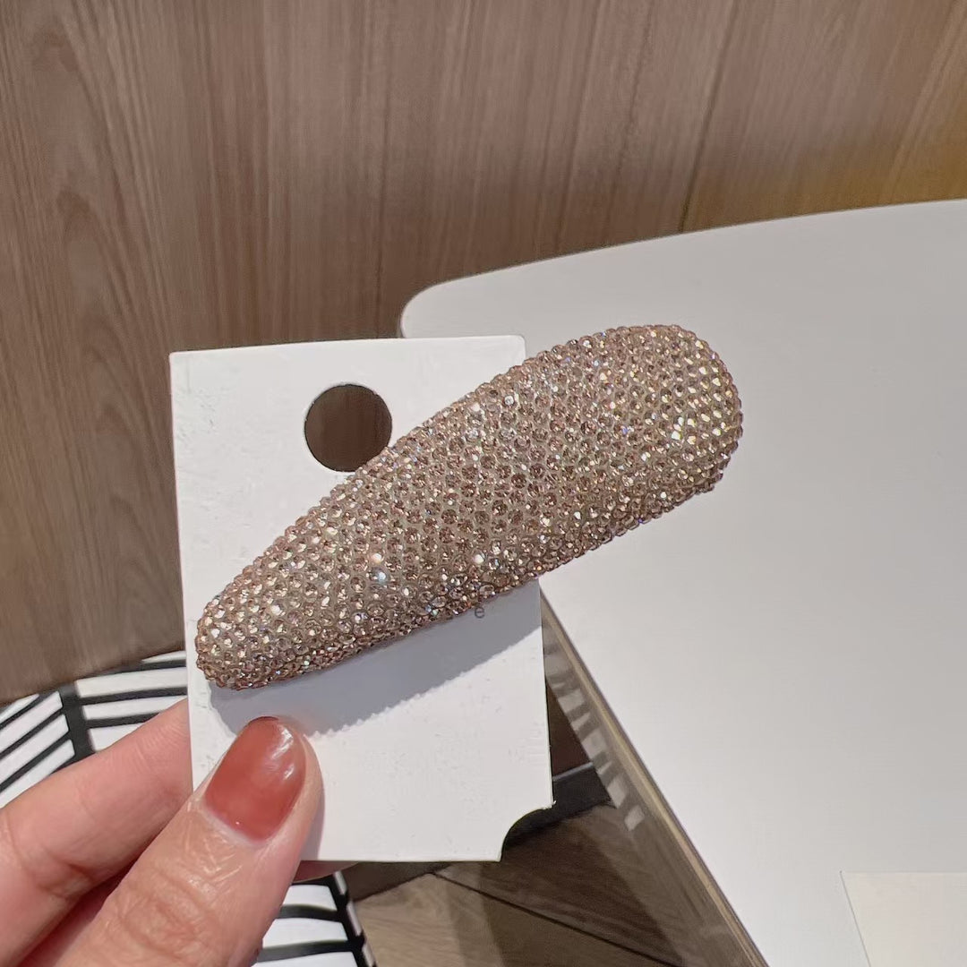 Rose Crystal Shine Hair Clip