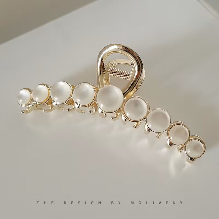 Pearl Orb Hair Claw