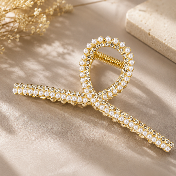 Pearl Twist Hair Claw