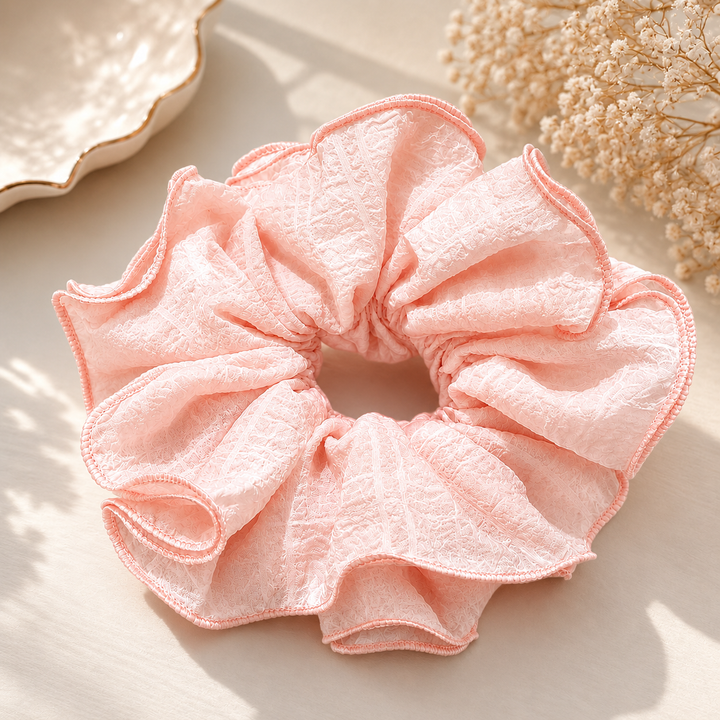 Blush Cloud Scrunchie