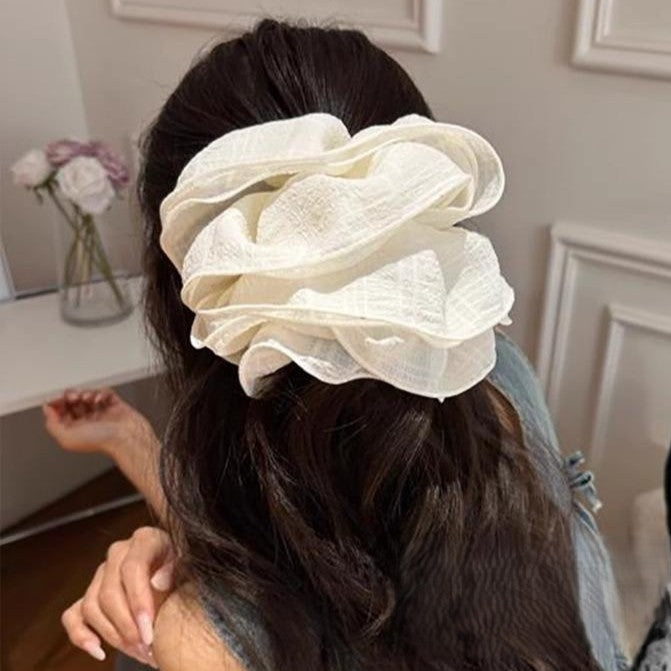 Vanilla Cloud Scrunchie