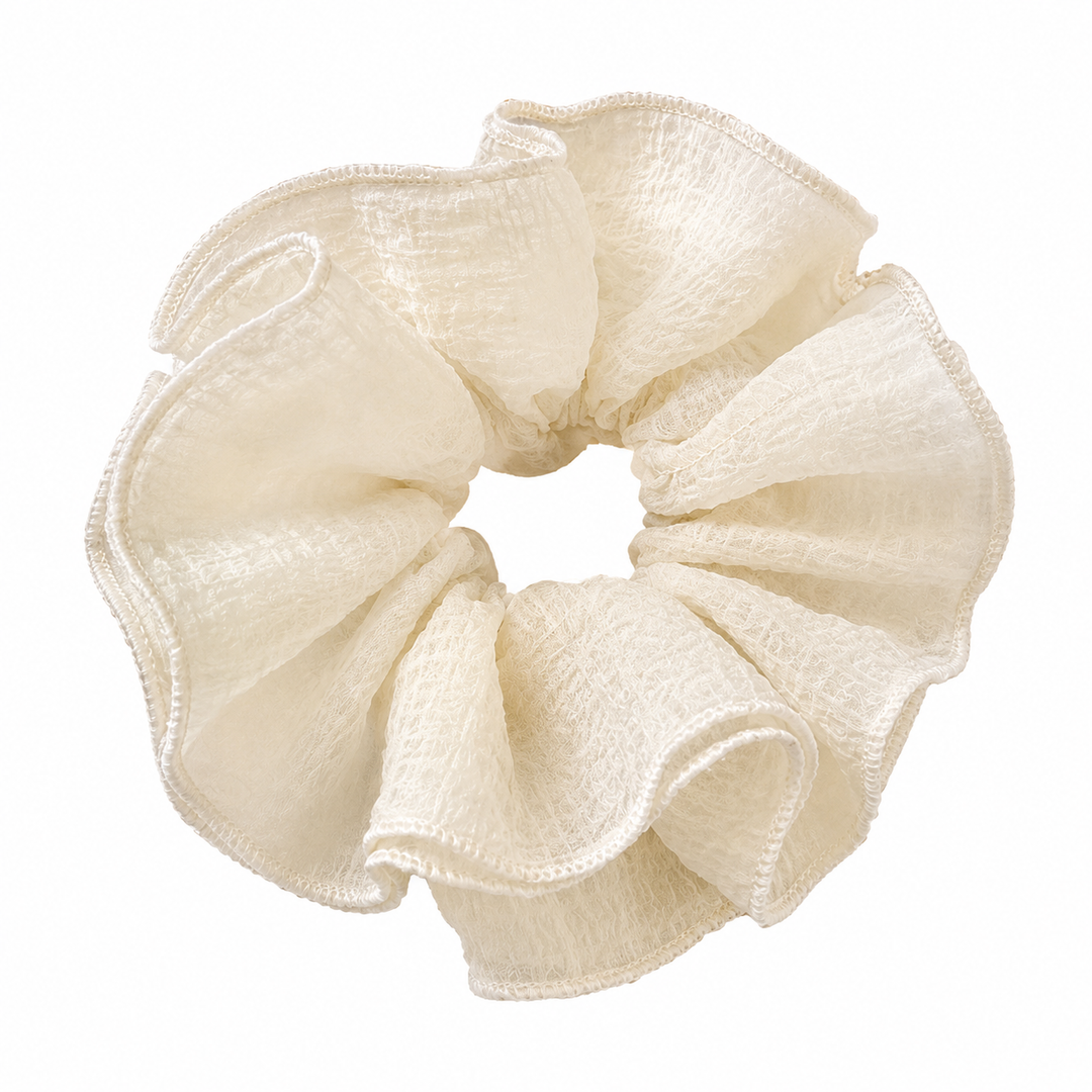 Vanilla Cloud Scrunchie