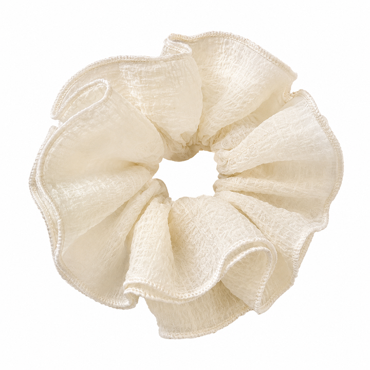 Vanilla Cloud Scrunchie