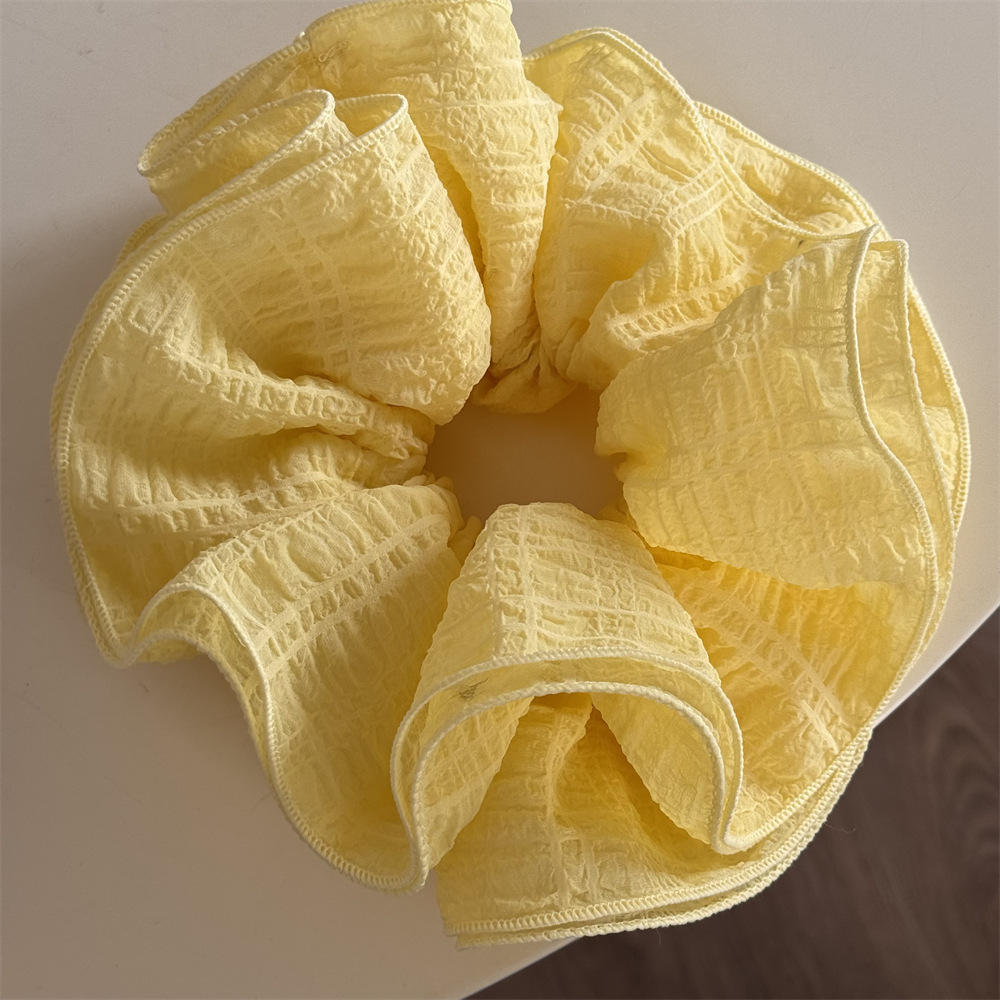 Lemon Cloud Scrunchie