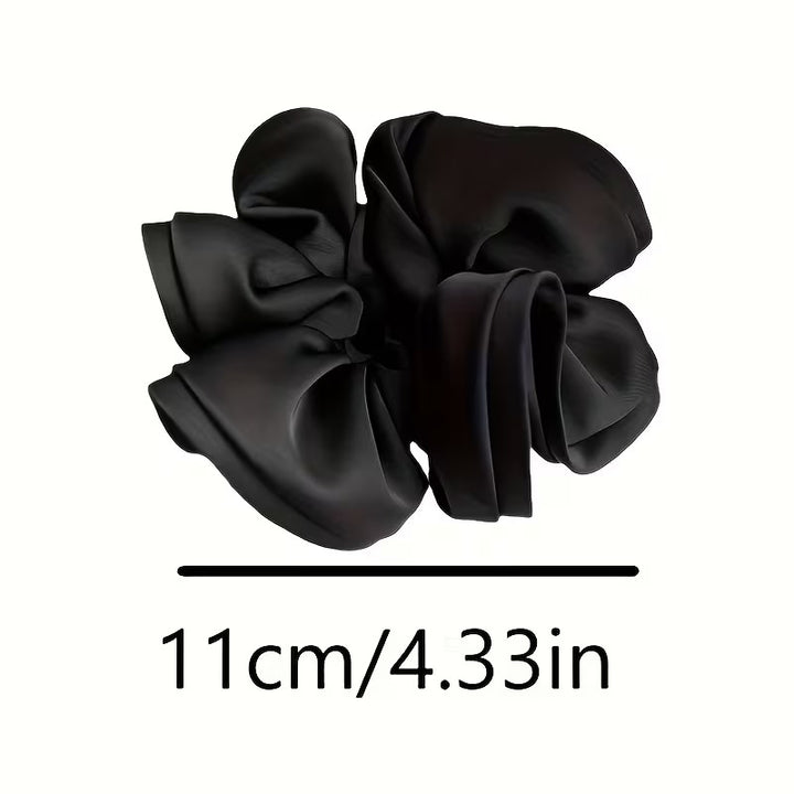 Noir Bow Scrunchie