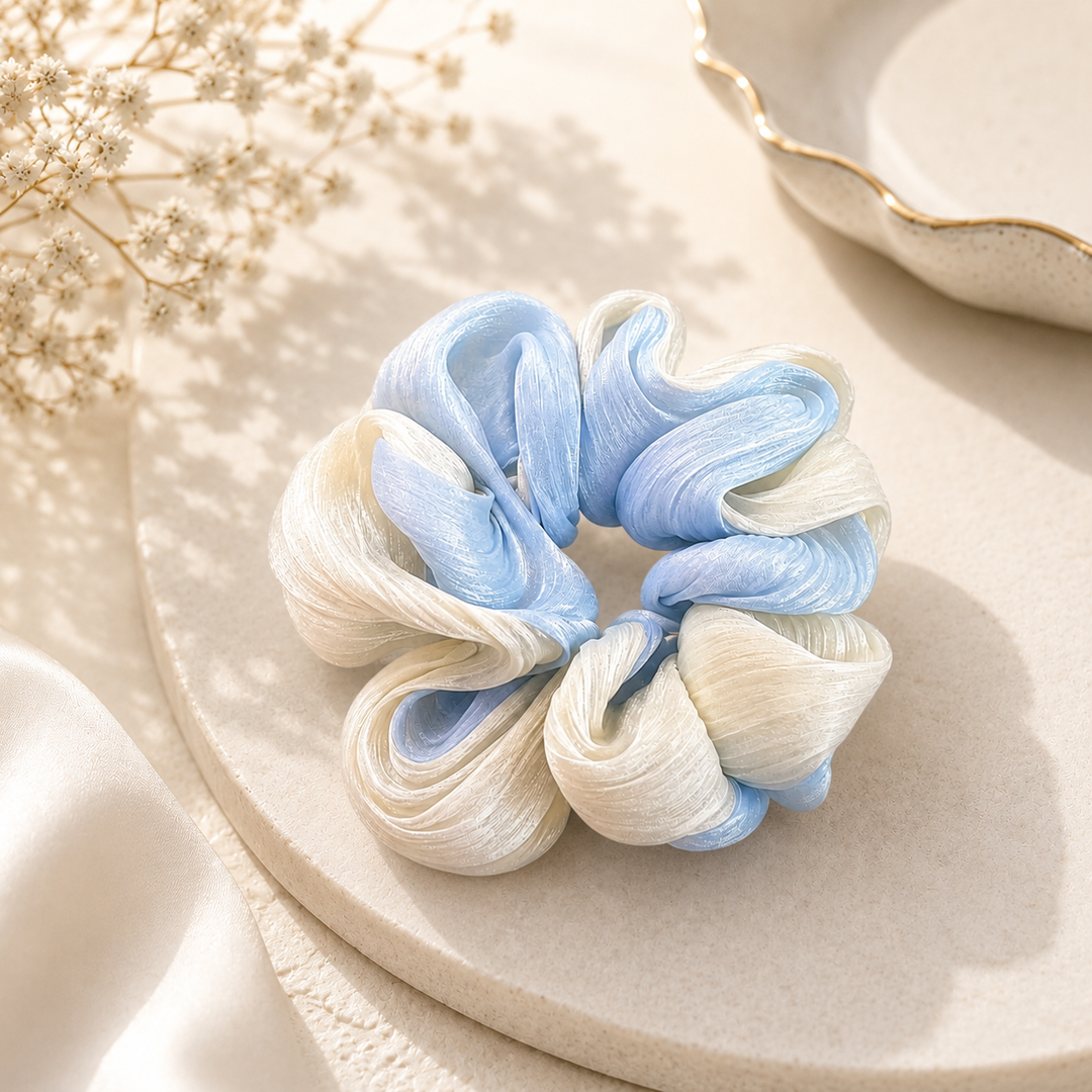Sky Swirl Scrunchie
