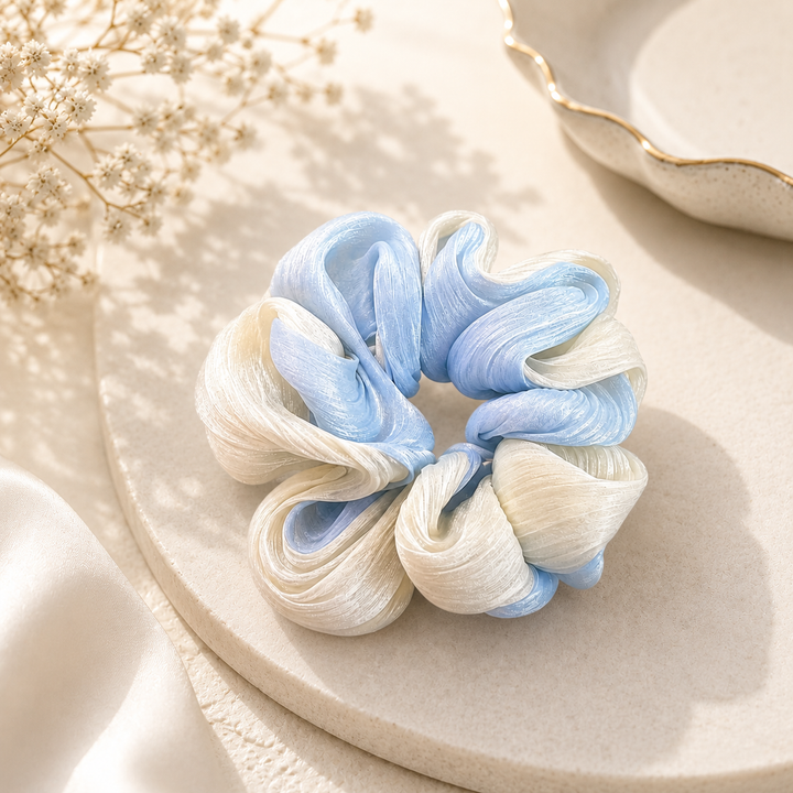 Sky Swirl Scrunchie