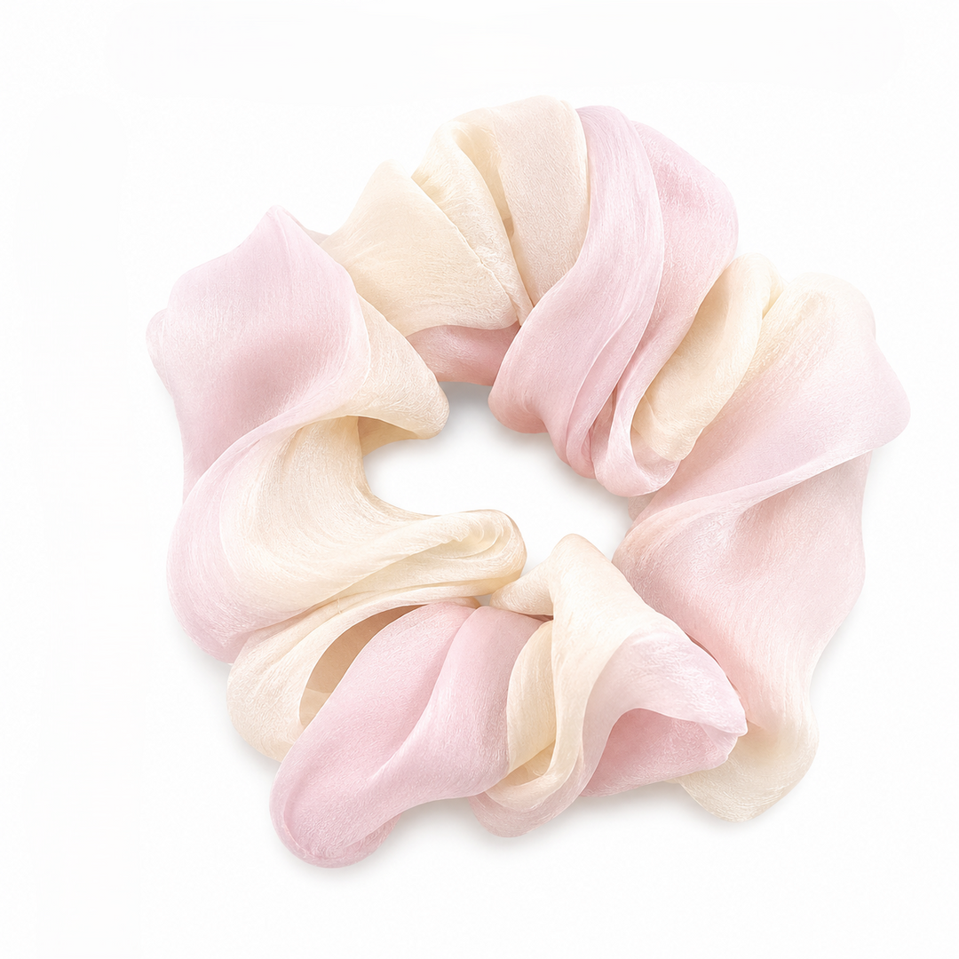 Blush Swirl Scrunchie