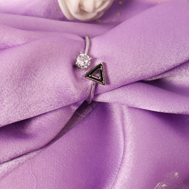 Hallow Tri Silver Ring - Salty Accessories