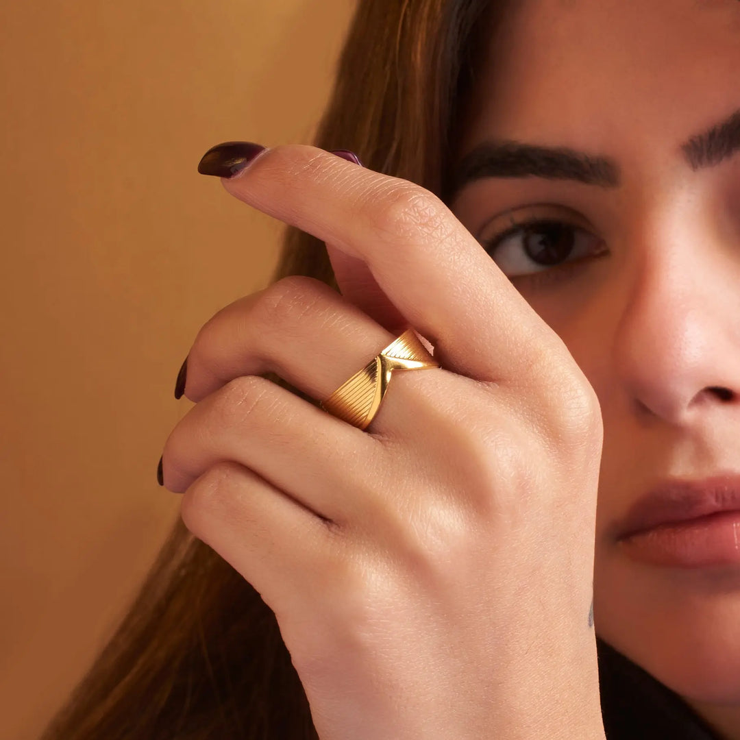 Harley Quinn Golden Ring - Salty Accessories
