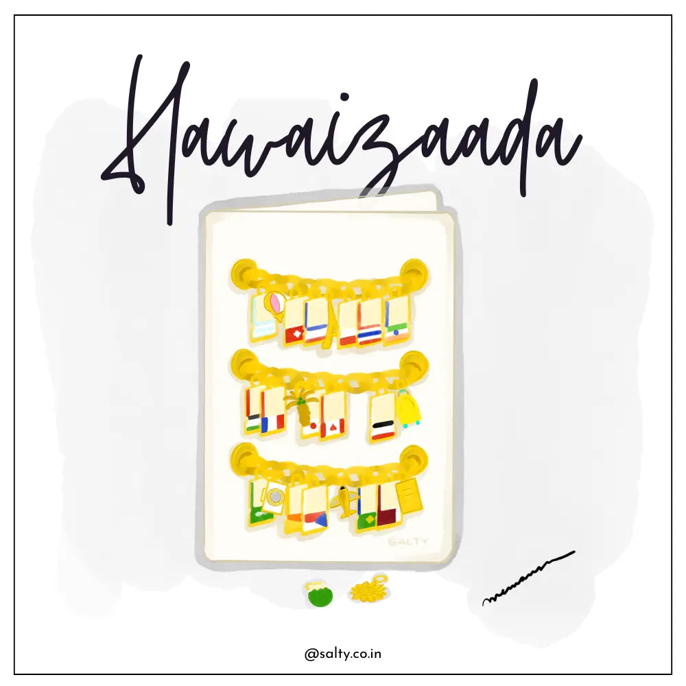 Hawaizaada Passport Cover - White | Salty