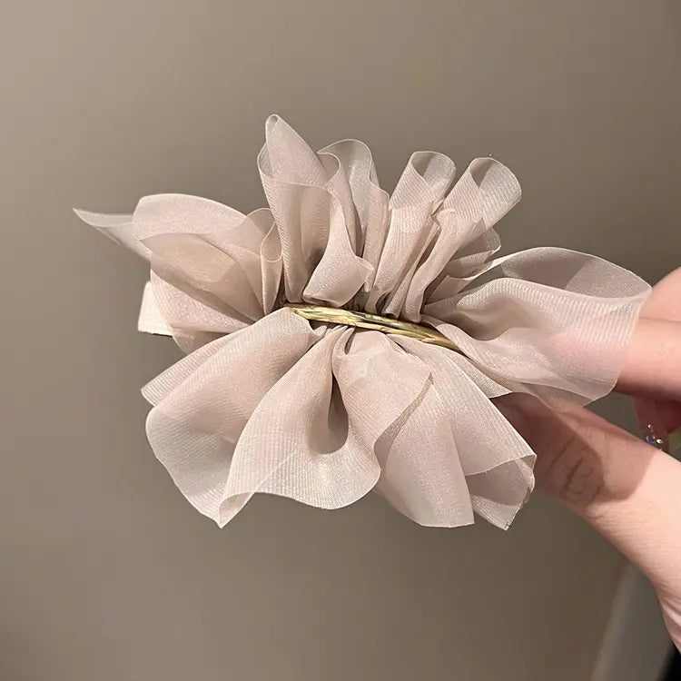 Ruffle Hair Pin