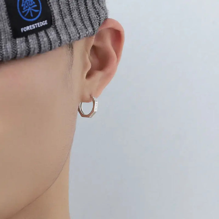 Engraved Minimalist Earrings