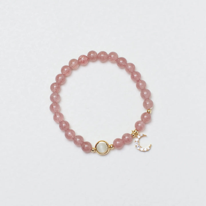 Healing Crystal Luna Stone Band - Salty Accessories