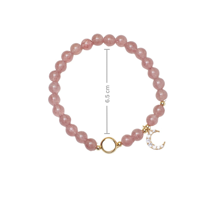 Healing Crystal Luna Stone Band - Salty Accessories