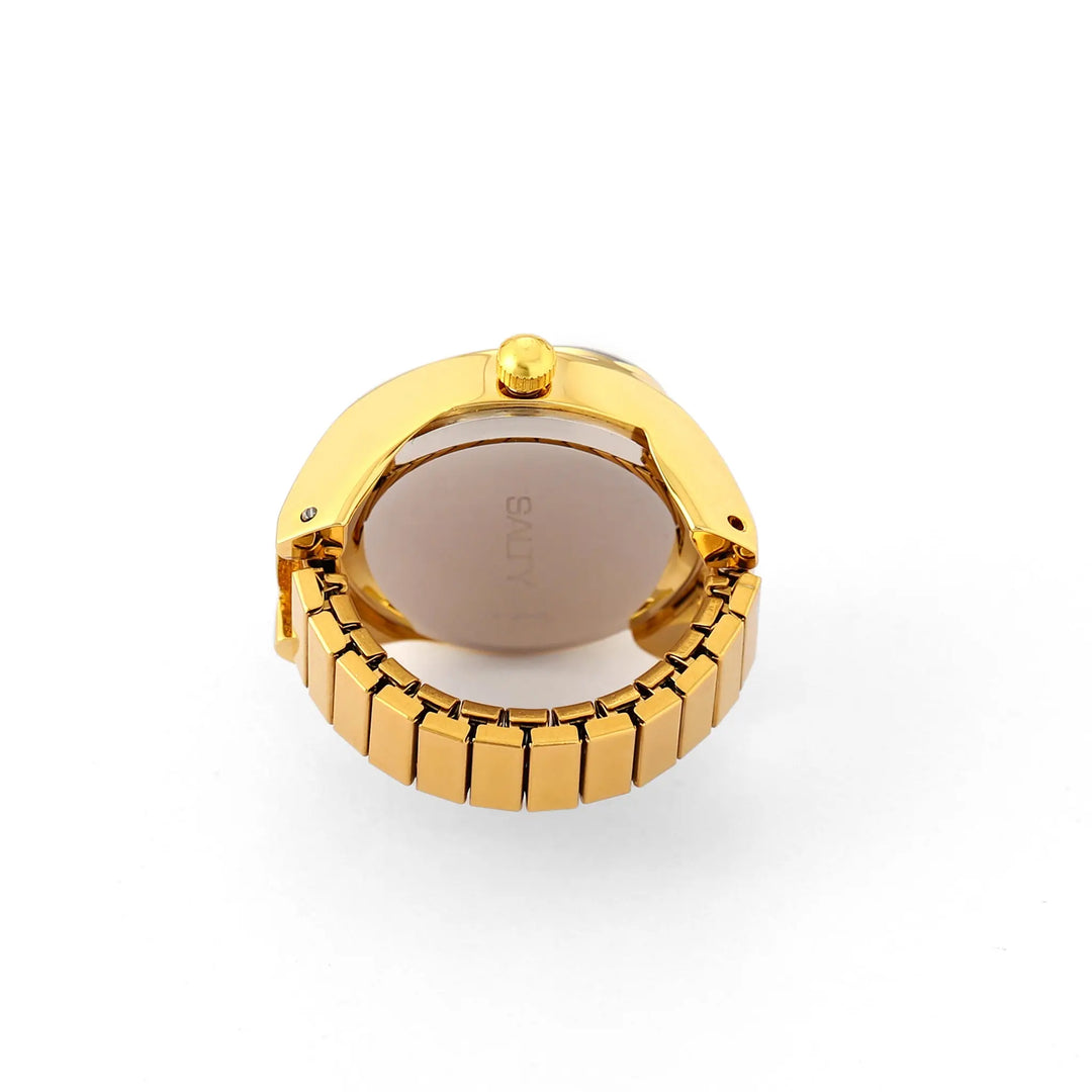 HeartTime Watch Ring - Gold | Salty