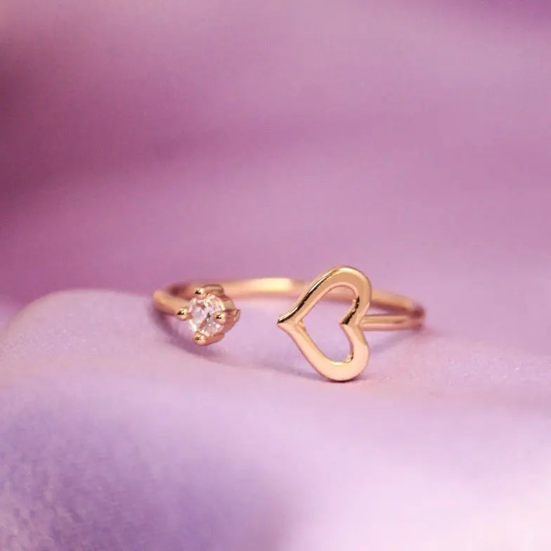 Hearty Diamond Band - Salty Accessories