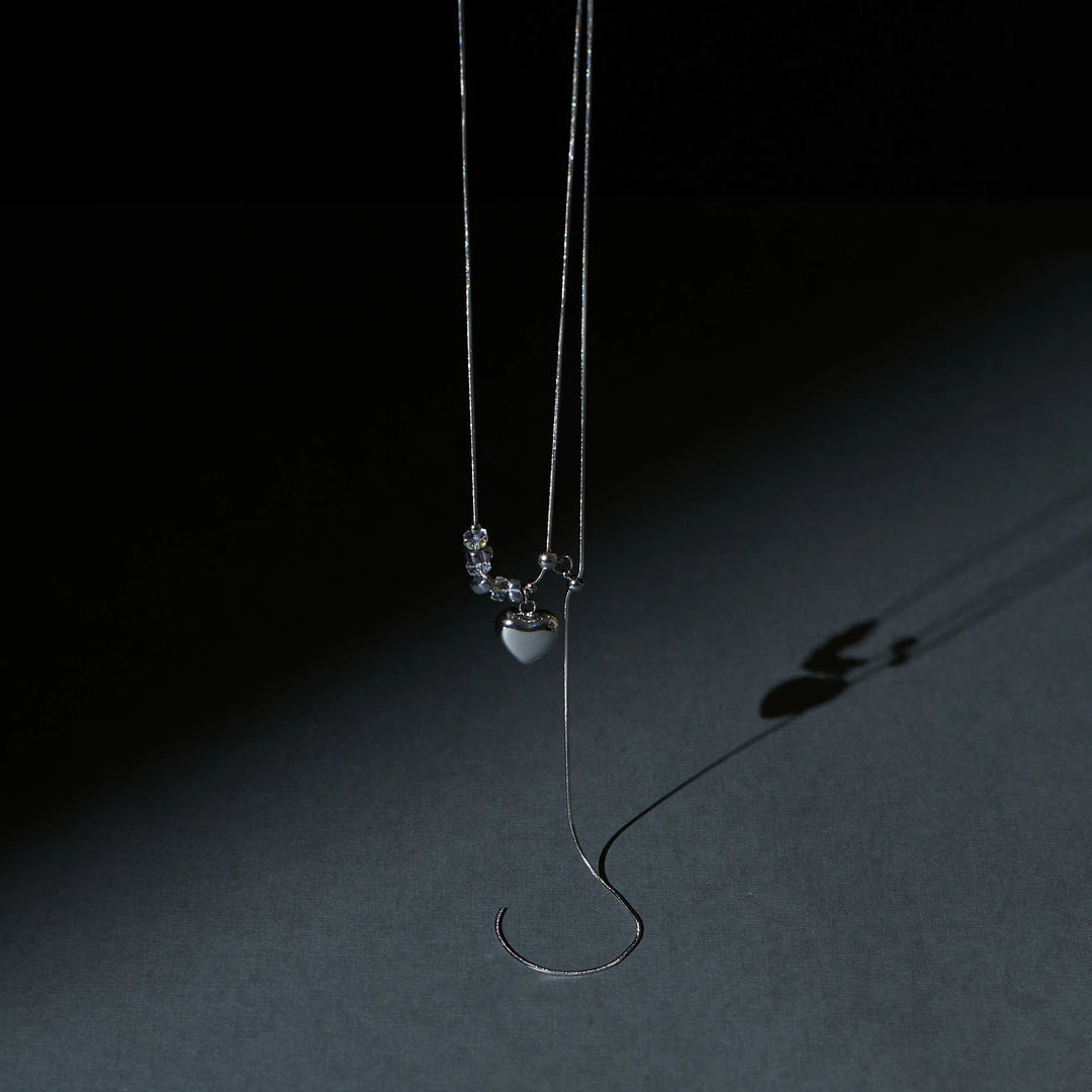 Heavenly Heartlock Necklace - Salty Accessories
