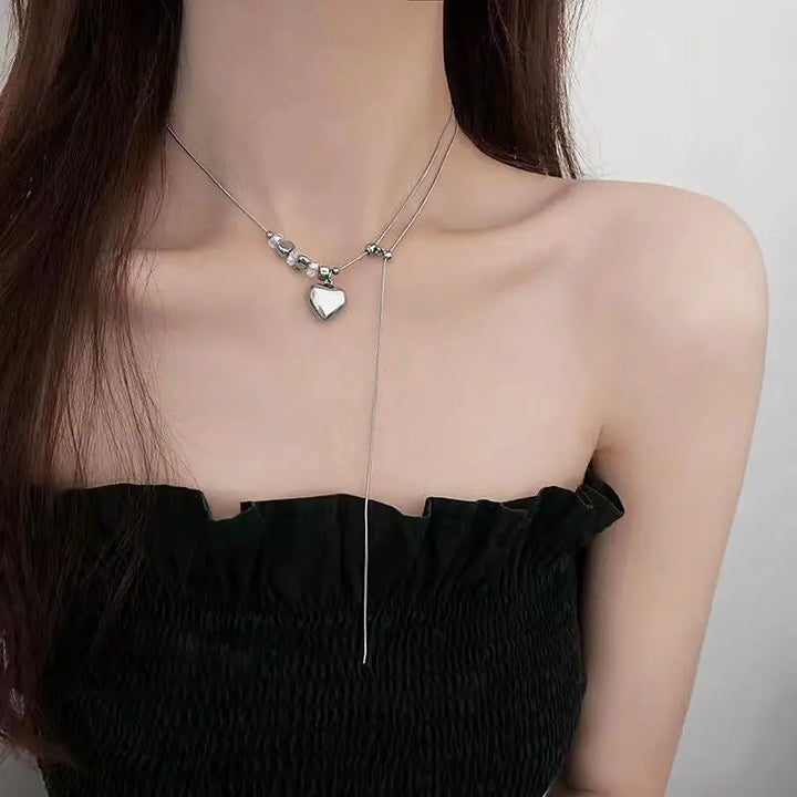 Heavenly Heartlock Necklace - Salty Accessories