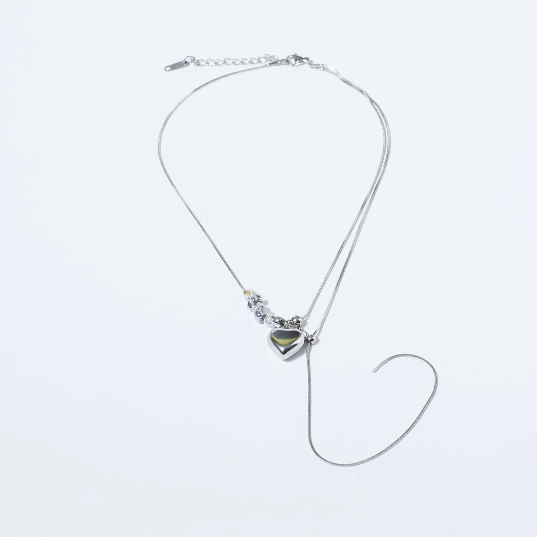 Heavenly Heartlock Necklace - Salty Accessories