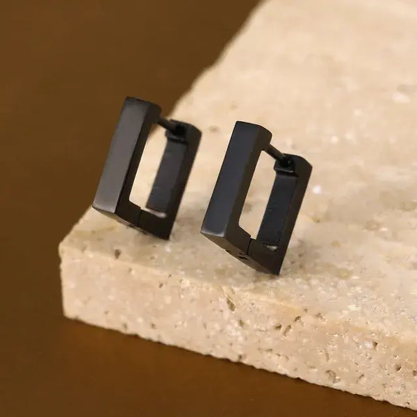 Hector Black Earrings