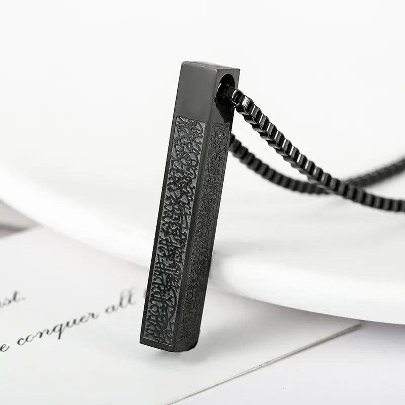 Heliocentric Black Pendant - Salty Accessories