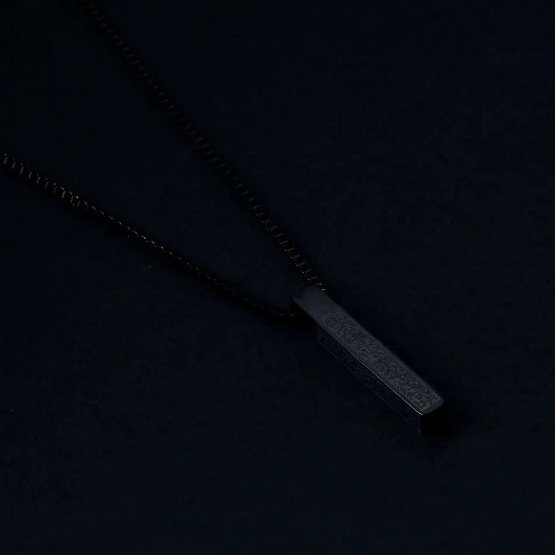 Heliocentric Black Pendant - Salty Accessories