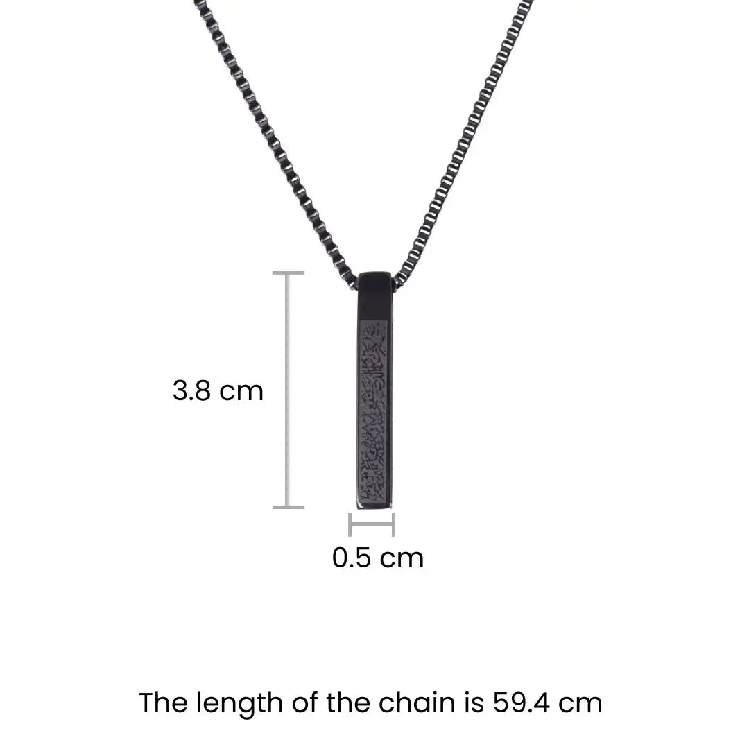 Heliocentric Black Pendant - Salty Accessories