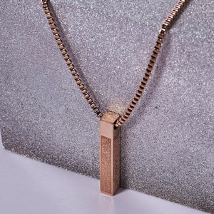 Heliocentric Rose Gold Pendant - Salty Accessories