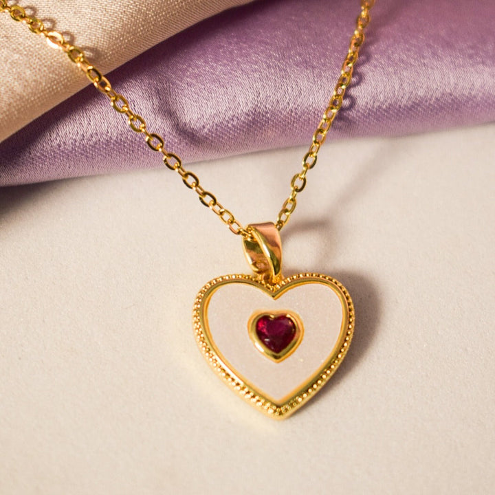Hello Beautiful Golden Necklace - Salty Accessories