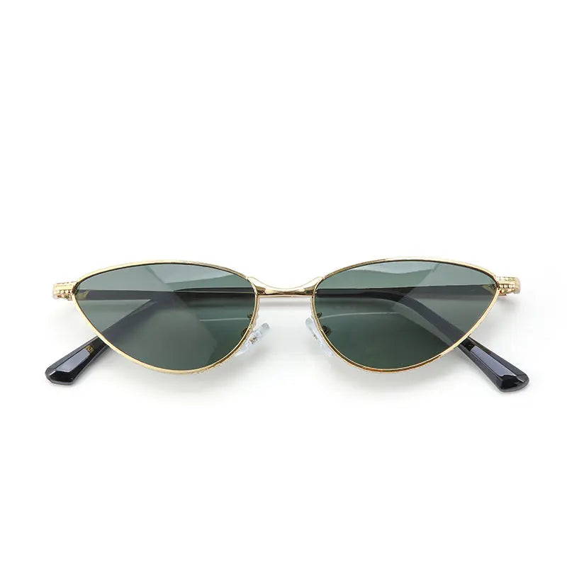 Heritage Clubmaster Shades – Green Gold | Salty