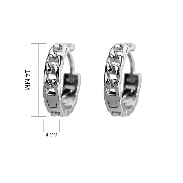 Hermetic Silver Earrings - Salty Accessories