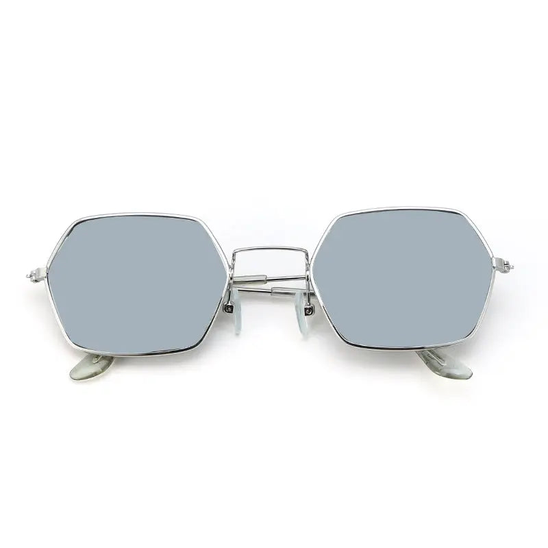 Hexara Edge Luxe Sunglasses - Silver | Salty