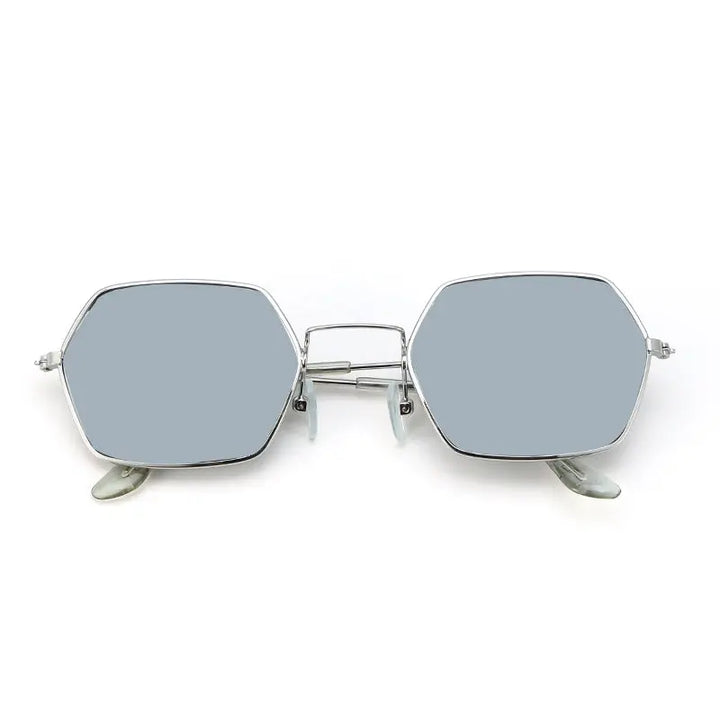 Hexara Edge Luxe Sunglasses - Silver | Salty