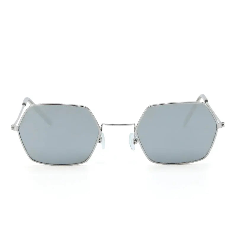 Hexara Edge Luxe Sunglasses - Silver | Salty