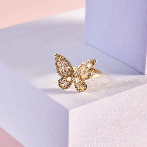 Hope Butterfly Ring