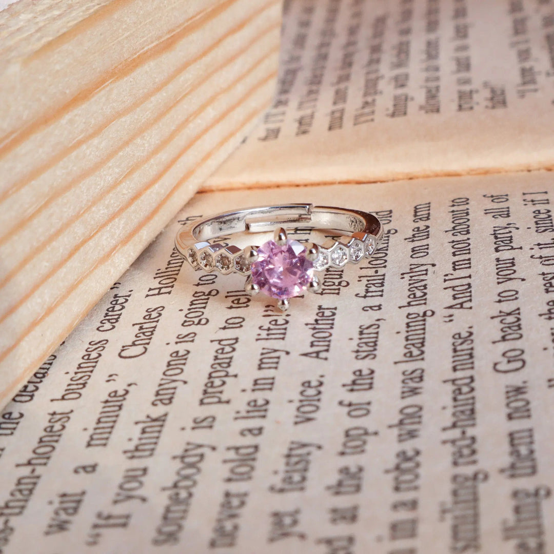 Hope Pink Diamond Ring - Salty Accessories