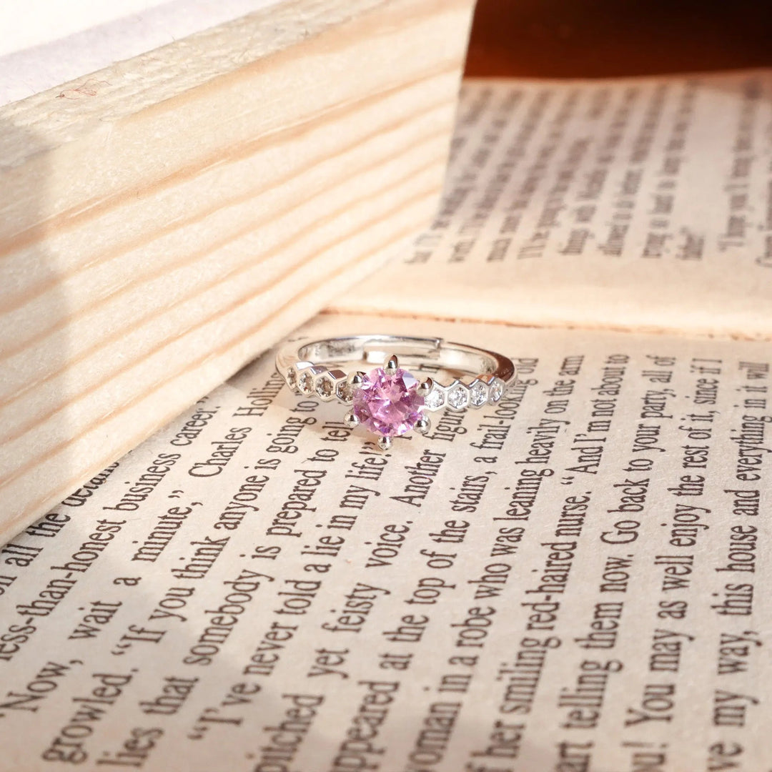Hope Pink Diamond Ring - Salty Accessories