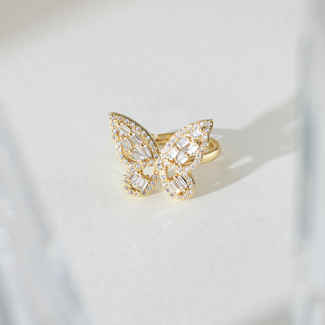 Hope Butterfly Ring Salty
