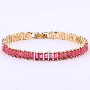 Hot Fusion Diamond Tennis Bracelet - Salty Accessories
