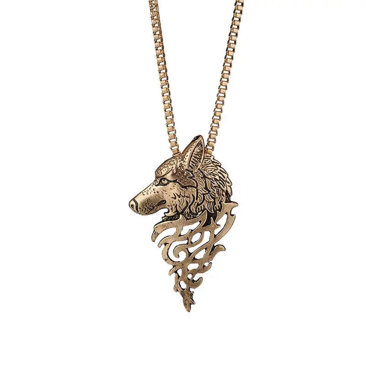 House Stark Wolf Necklace - Salty Accessories