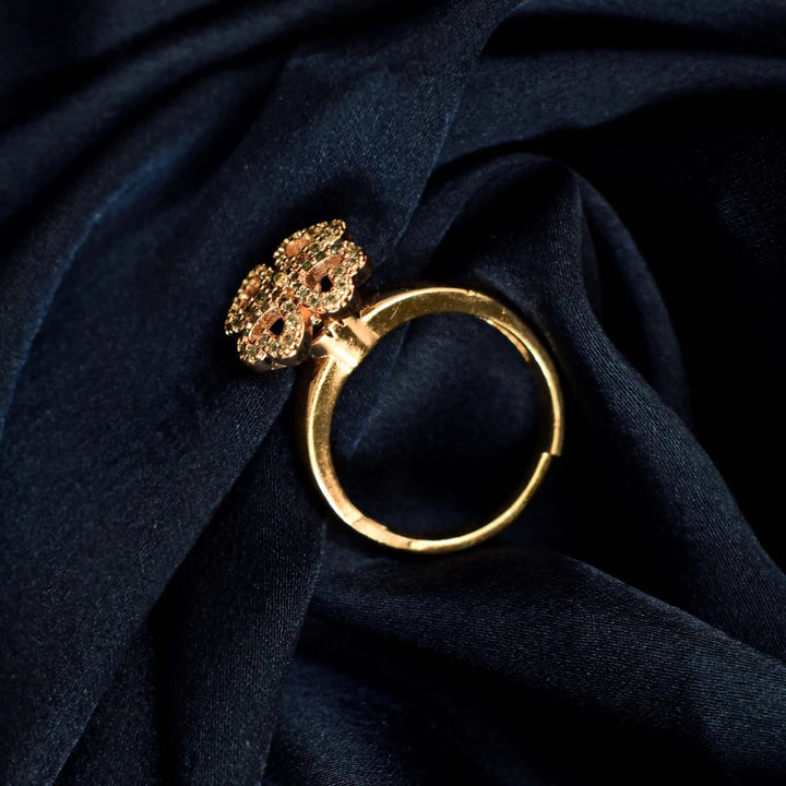 Hyacinth Spinner Ring - Rose Gold - Salty Accessories