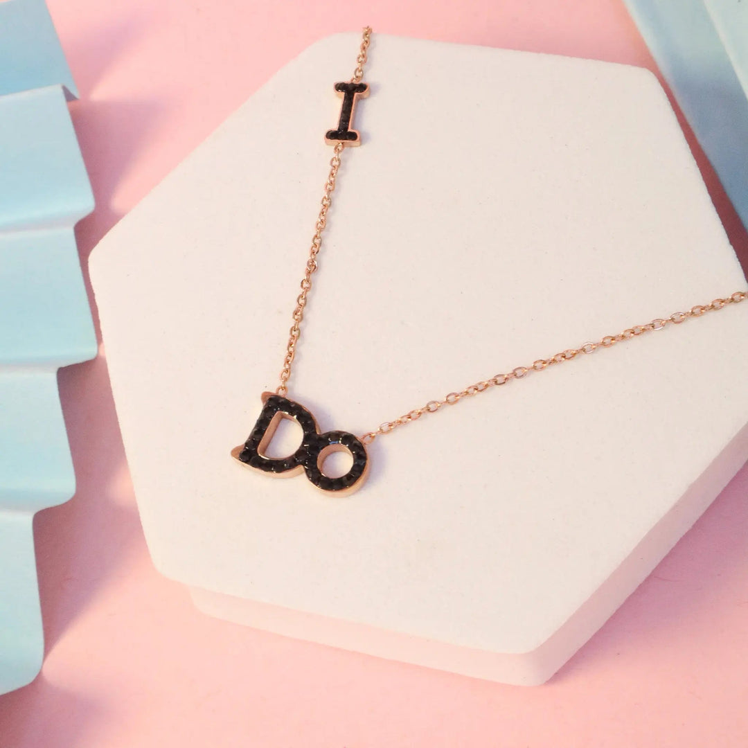 I DO Necklace - Salty Accessories