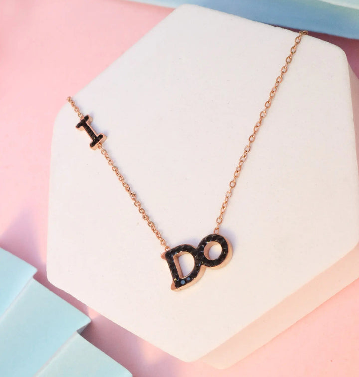 I DO Necklace - Salty Accessories
