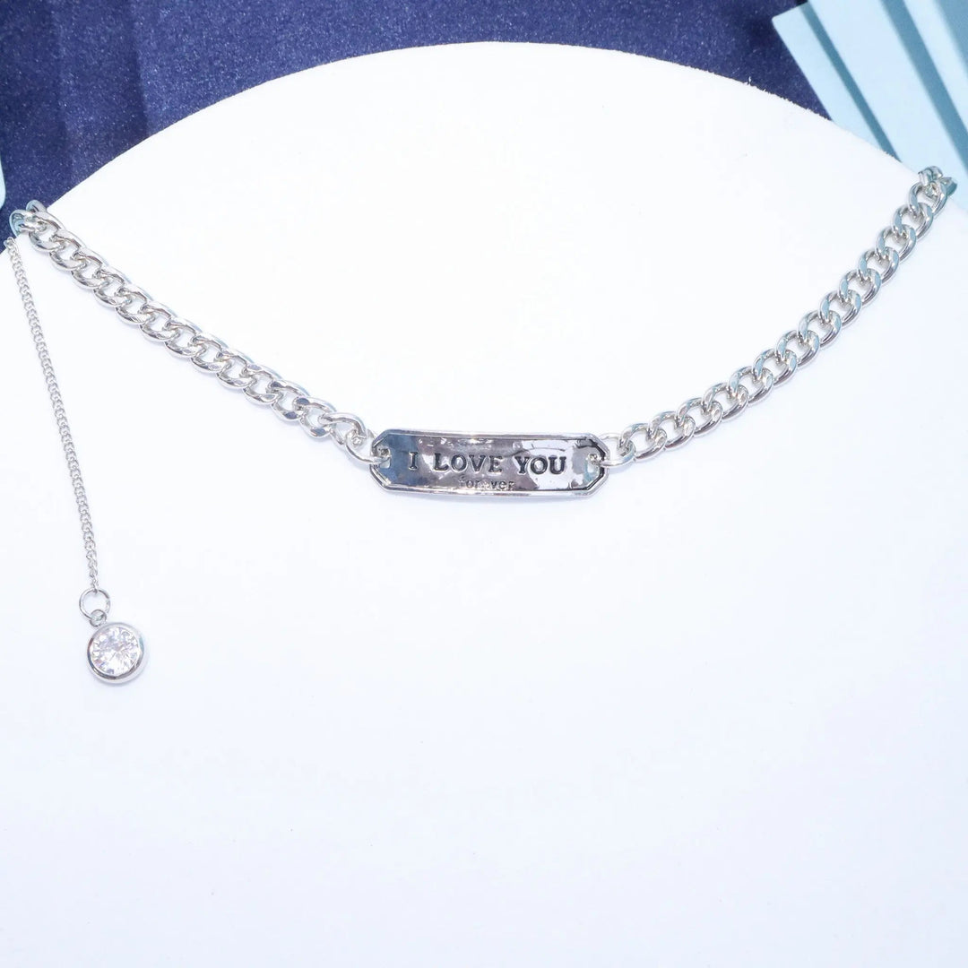 I Love You Confess Necklace - Salty Accessories