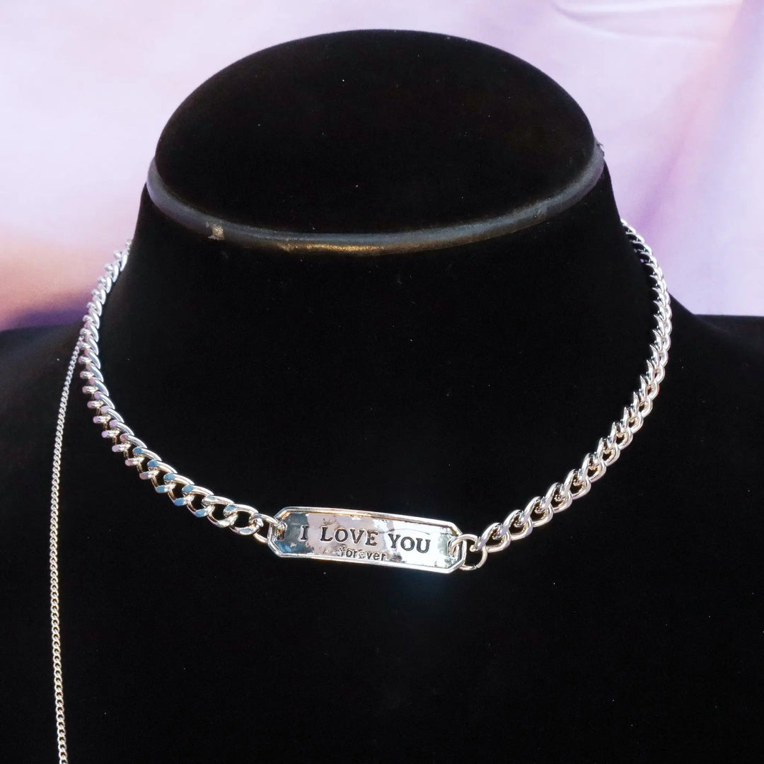 I Love You Confess Necklace - Salty Accessories