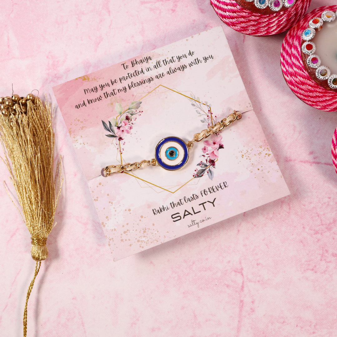 Suraksha Painted Rakhi Gift Box